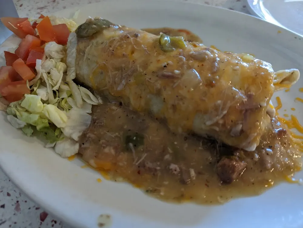 Chile Verde Burrito