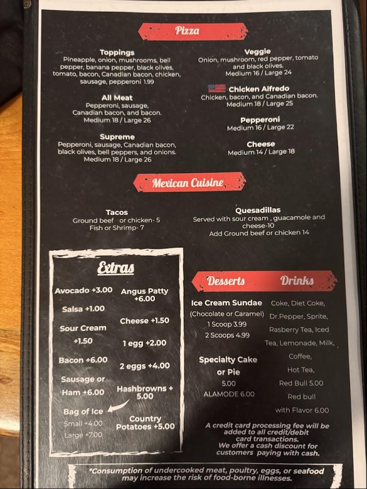 Blondies | Bar & Grill - Route 66 Menu image 1